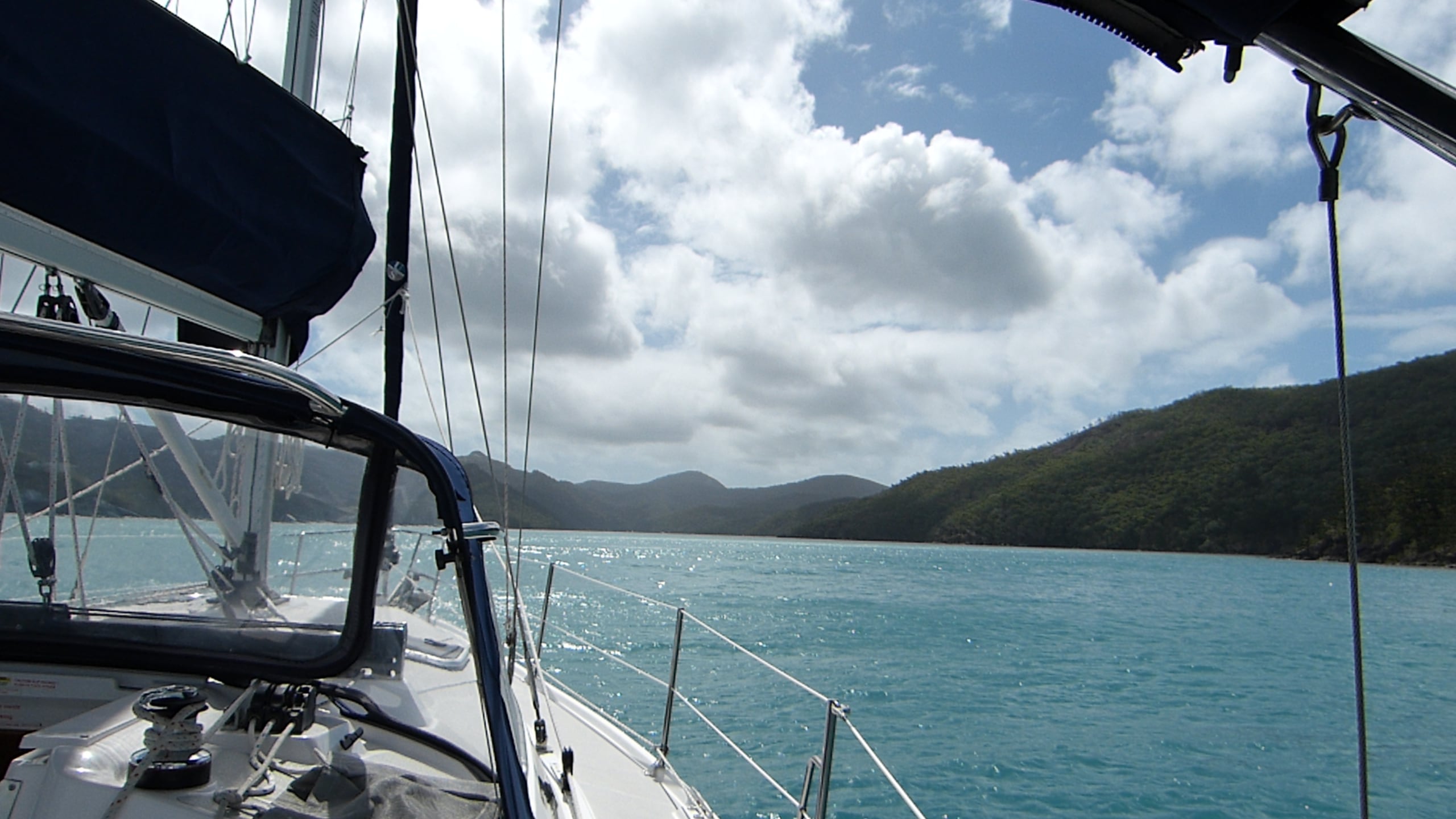 Auch mal allein in einer Bucht